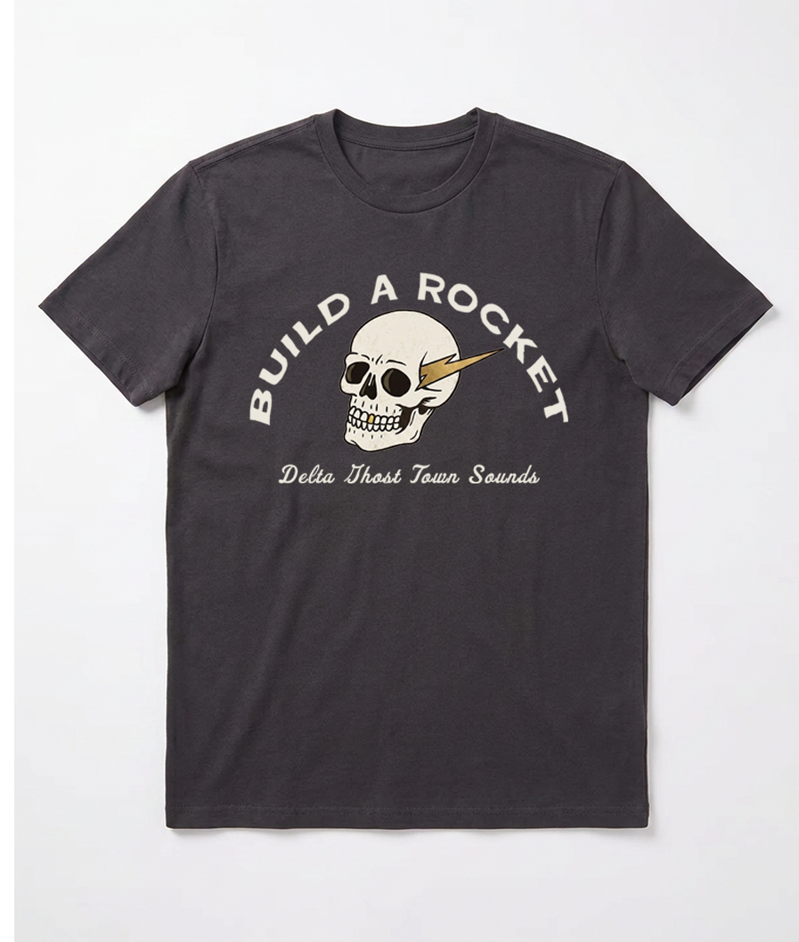 Gold Tooth Skull Shirt - FREE SHIPPING